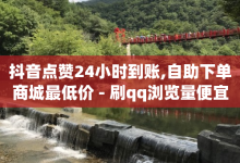 抖音点赞24小时到账,自助下单商城最低价 - 刷qq浏览量便宜的软件 - qq空间浏览量和访客数-子潇网络