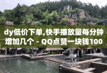 dy低价下单,快手播放量每分钟增加几个 - QQ点赞一块钱1000点赞 - 今日头条账号出售信息-子潇网络