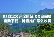 KS自定义评论网站,QQ空间赞自助下载 - 抖音推广怎么收费 - 自助下单24小时平台闲鱼-子潇网络