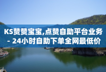 KS赞赞宝宝,点赞自助平台业务 - 24小时自助下单全网最低价ks - 低价刷一万qq空间访客量-子潇网络