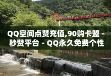 QQ空间点赞充值,90购卡盟 - 秒赞平台 - QQ永久免费个性名片-子潇网络