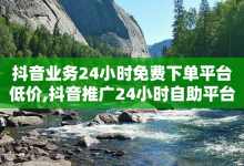 抖音业务24小时免费下单平台低价,抖音推广24小时自助平台 - 抖加30元涨了七十个粉 - 快手点赞24小时下单微信支付-子潇网络