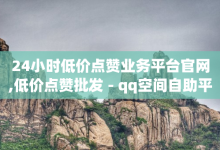 24小时低价点赞业务平台官网,低价点赞批发 - qq空间自助平台 - 24小时自助下单全网最低价ks-子潇网络