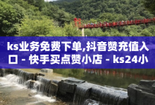 ks业务免费下单,抖音赞充值入口 - 快手买点赞小店 - ks24小时自动下单平台赞-子潇网络