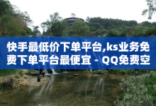 快手最低价下单平台,ks业务免费下单平台最便宜 - QQ免费空间卡片 - 抖音充值官方链接地址-子潇网络