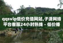 qqsvip低价充值网站,子潇网络平台客服24小时热线 - 低价播放量在线下单 - QQ购买卡盟-子潇网络