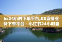 ks24小时下单平台,KS直播业务下单平台 - 小红书24小时自助业务网站 - 亿乐商城自助下单-子潇网络