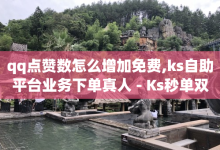 qq点赞数怎么增加免费,ks自助平台业务下单真人 - Ks秒单双击 - qq空间访问刷访问-子潇网络